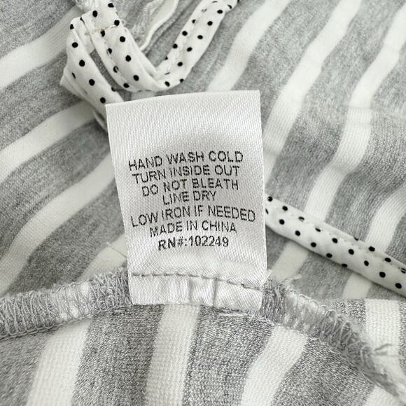 Stitch Fitch Skies‎ Are Blue Blazer Jacket XXL Striped Gray Open Front Pockets - Picture 10 of 14